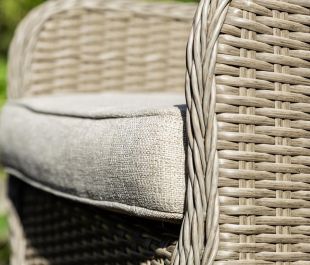 Florence Lounge Set – 2 Chairs, 50cm x 50cm Table + Cover