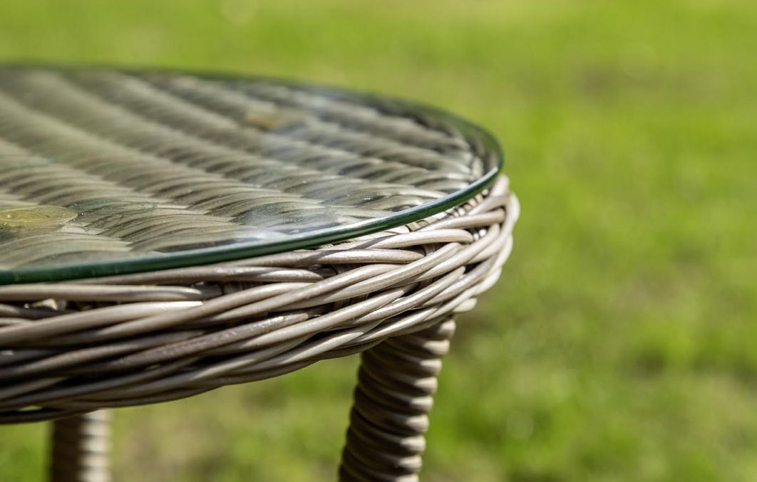 Florence Lounge Set – 2 Chairs, 50cm x 50cm Table + Cover