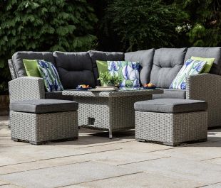 Savannah Compact Corner Set Height Adjustable Table
