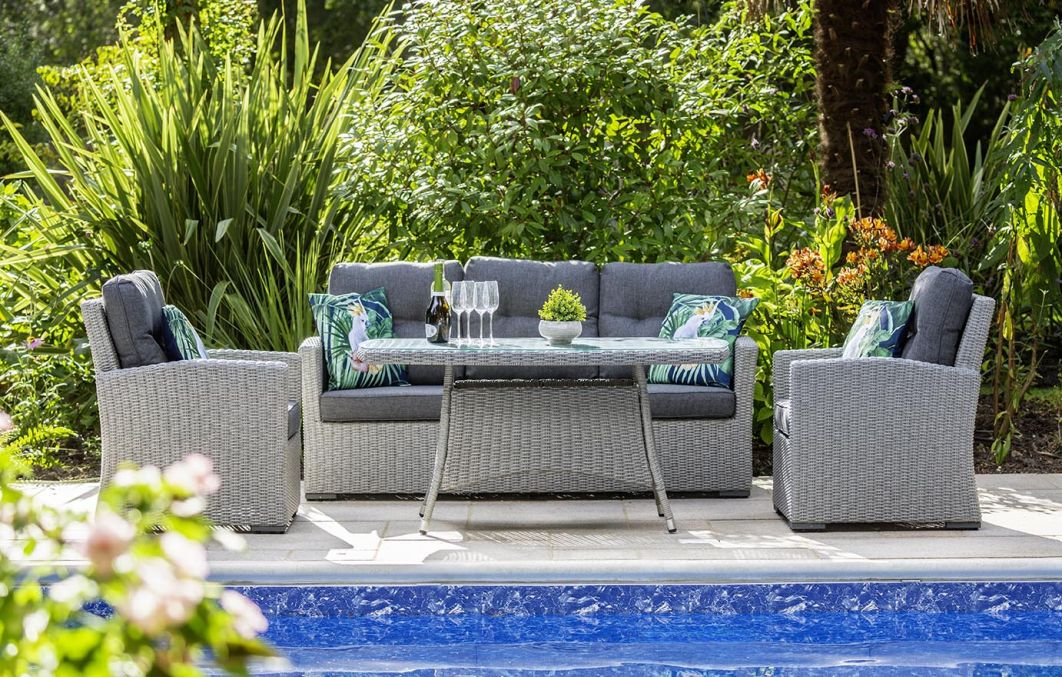 Savannah 3 Seat Sofa Set with Coffee Table