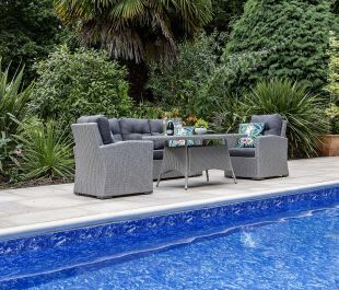 Savannah 3 Seat Sofa Set with Coffee Table