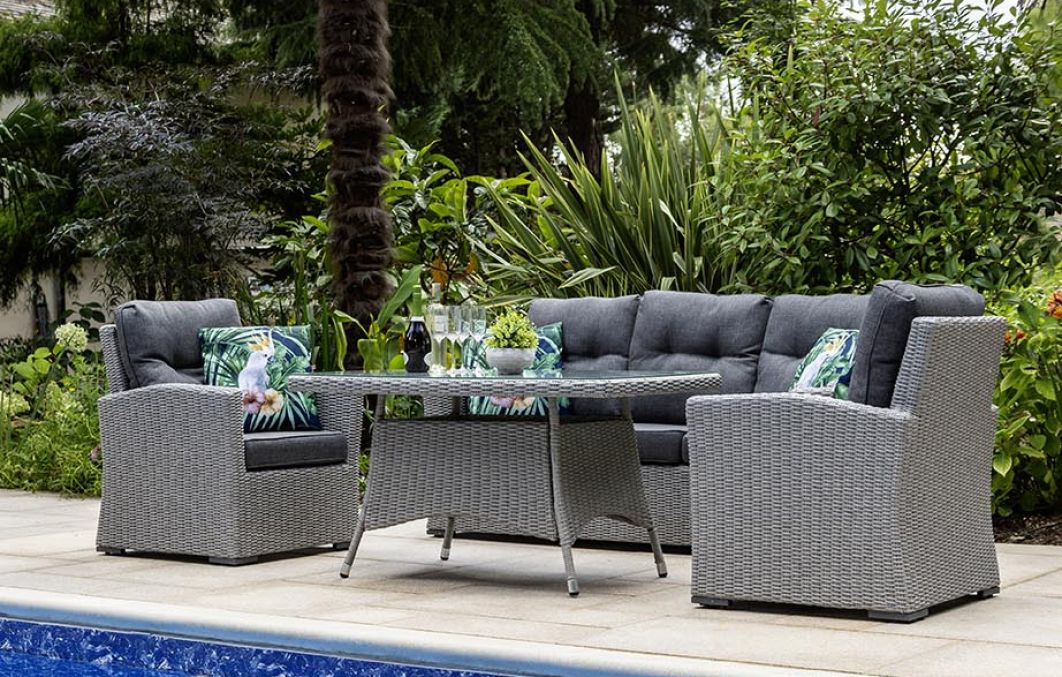 Savannah 3 Seat Sofa Set with Coffee Table