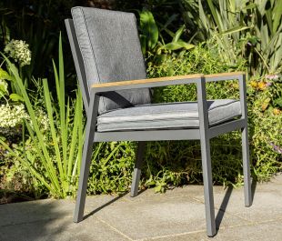 Knightsbridge 4 Seat Dining Set with 120cm Teak Table