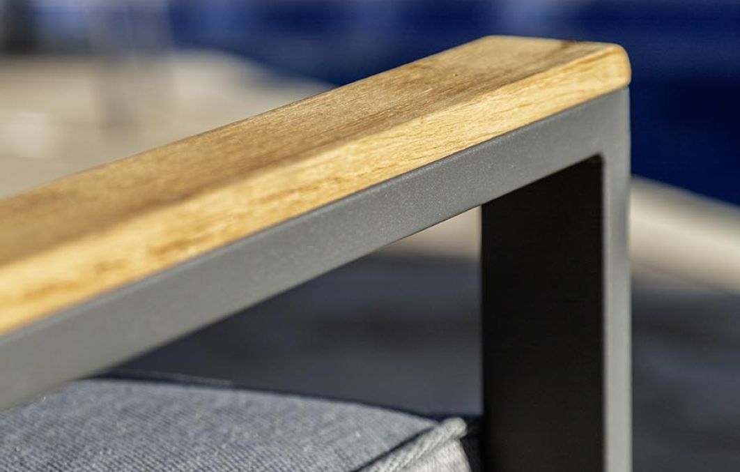 Knightsbridge 6 Seat Dining Set with 140cm Teak Table