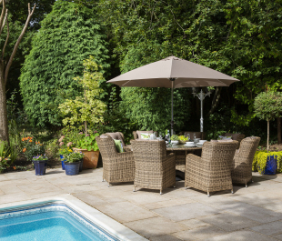 Katie Blake Garden Furniture Seville 8 Seat Dining Set