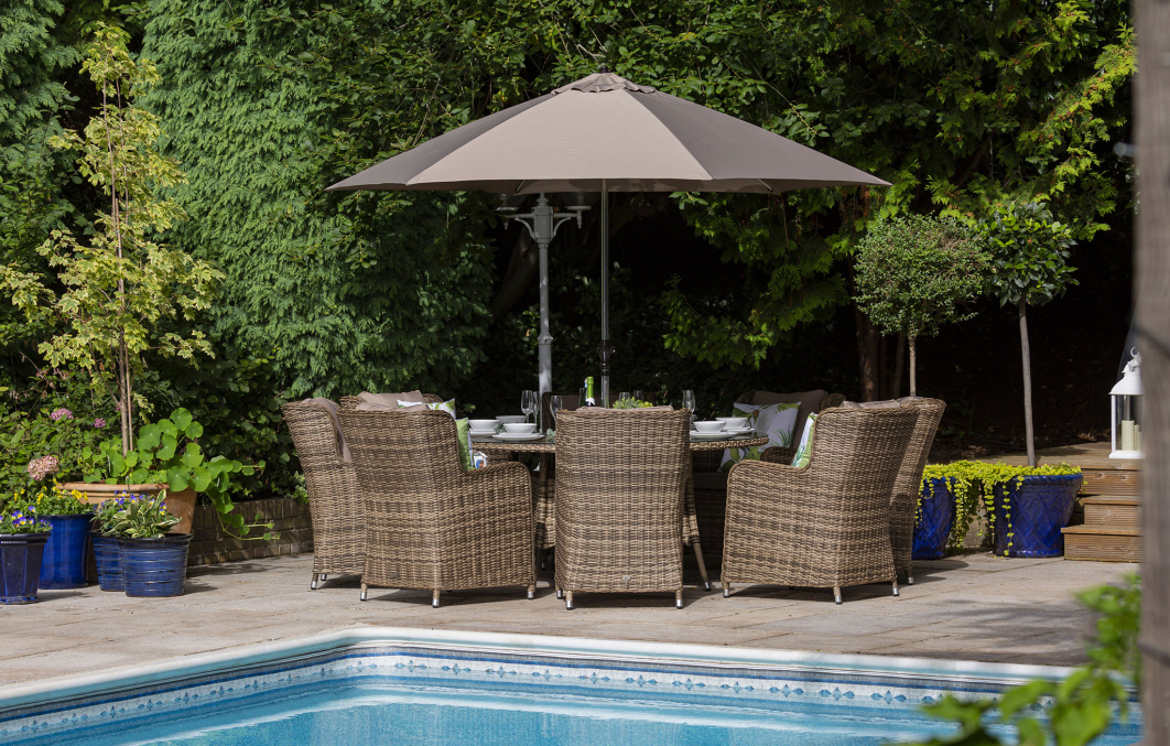 Katie Blake Garden Furniture Seville 8 Seat Dining Set