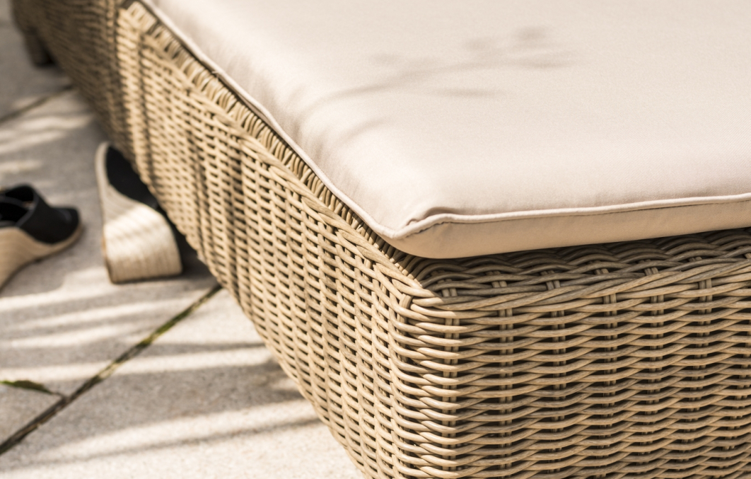 Katie Blake Garden Furniture Mayberry Sun Lounger With Cushion