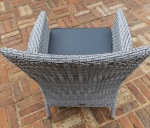 Sandringham 8 Seat Round Dining Set with Fire Pit Table