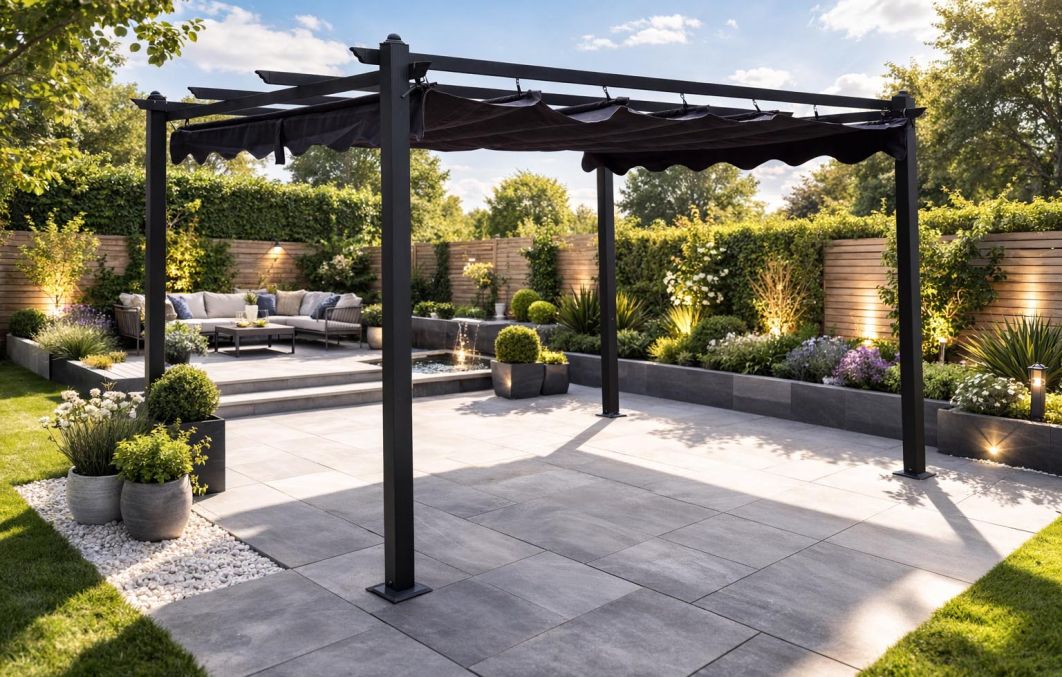 Pavilion Pergola Fabric Roof