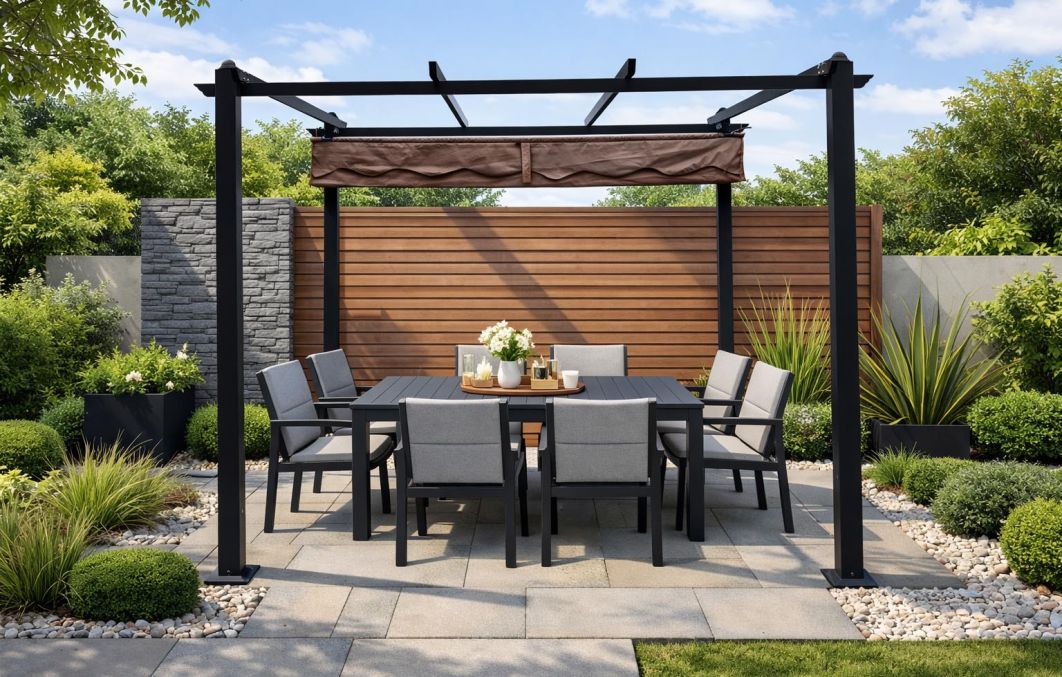 Pavilion Pergola Fabric Roof