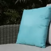 Showerproof Scatter Cushion Plum