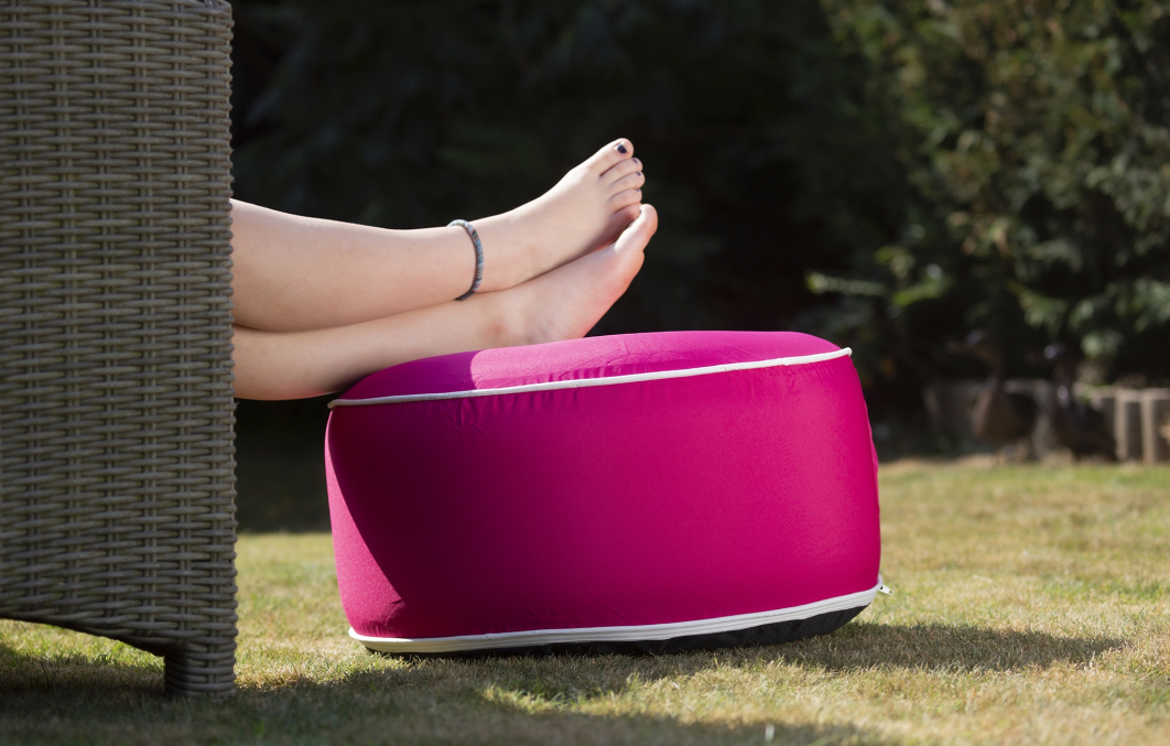Water Resistant Inflatable Footstool