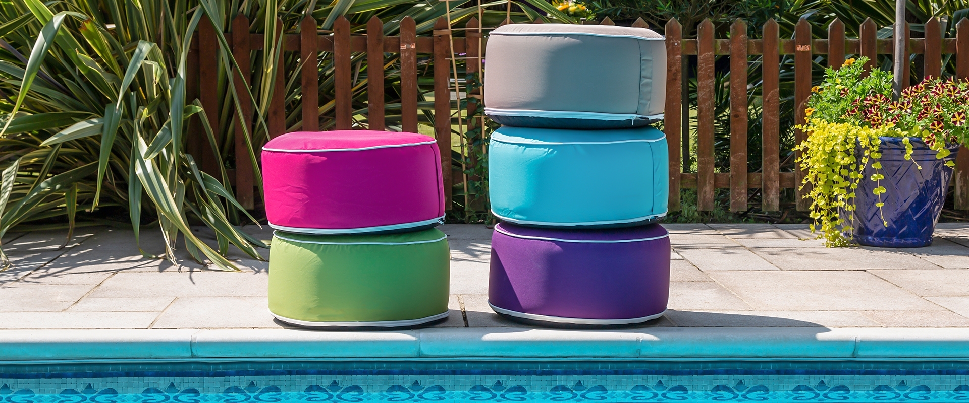 Water Resistant Inflatable Footstools